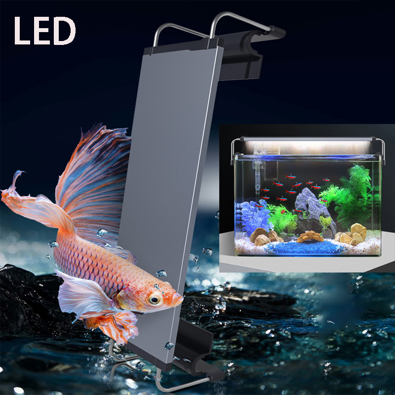 Aquarium Plant Red - Lumières LED d'aquarium en alliage d'aluminium,