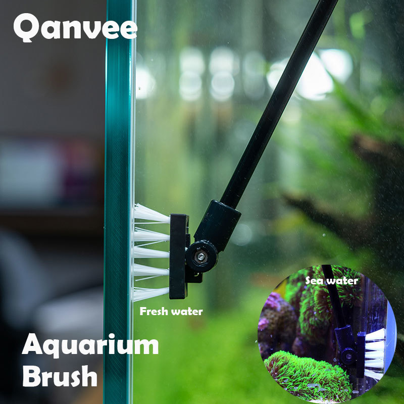 Planted Aquarium Tools - Brosse de nettoyage de pêche, réservoir