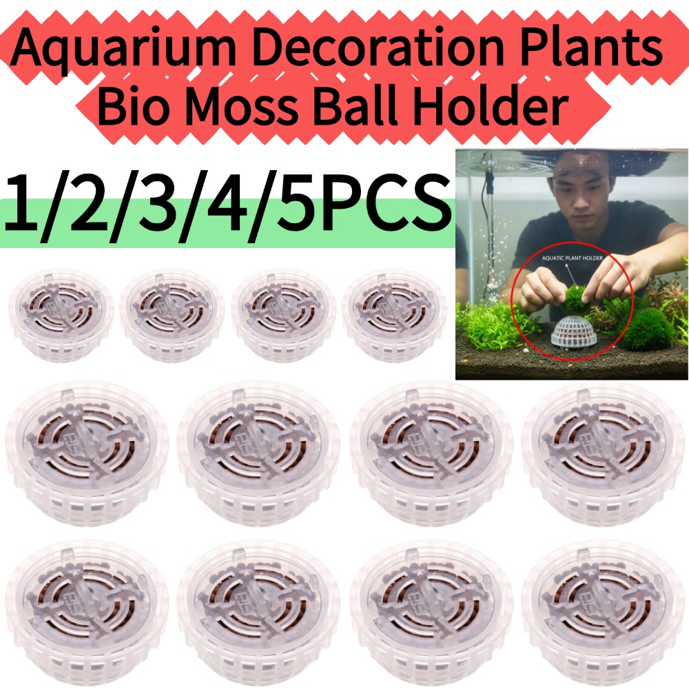 Aquarium Plant Red - 1/2/3/4/5 Pièces Décoration d'aquarium : Plantes,