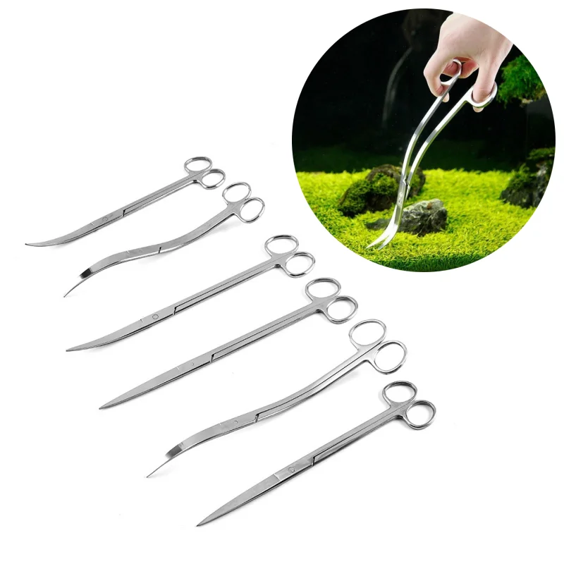 Planted Aquarium Tools - Outils de ciseaux d'aquarium, pincettes pour