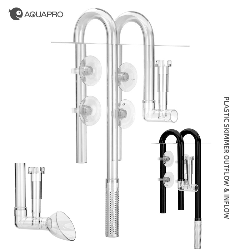 Aquarium Lily Pipe - AQUAPRO Inflow Outflow entrée sortie écumoire