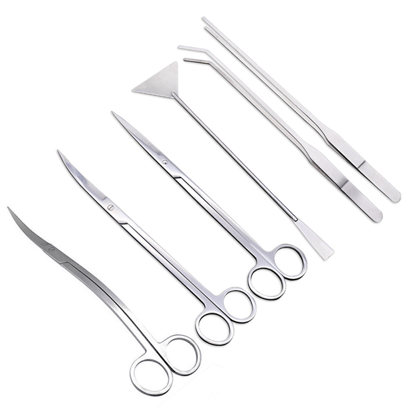 Aquarium Plant Utensils - Ciseaux d'aquarium, pincettes, outil pour plantes