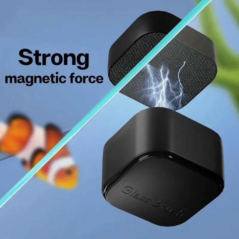 Mini brosse magnétique carrée  - Planted Aquarium Cleaning avis et prix