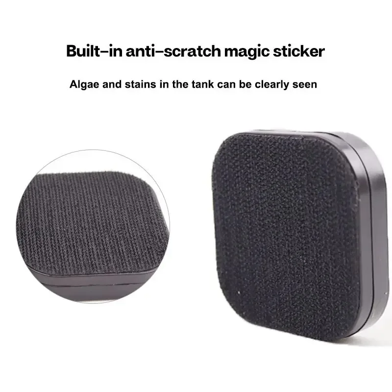 Mini brosse magnétique carrée  - Planted Aquarium Cleaning avis et prix