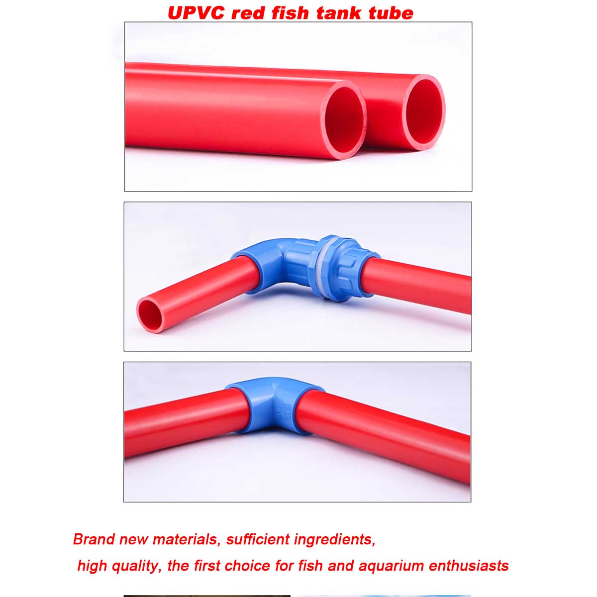 20 ~ 50mm UPVC Tube Aquarium A - Aquarium Plant Red avis et prix