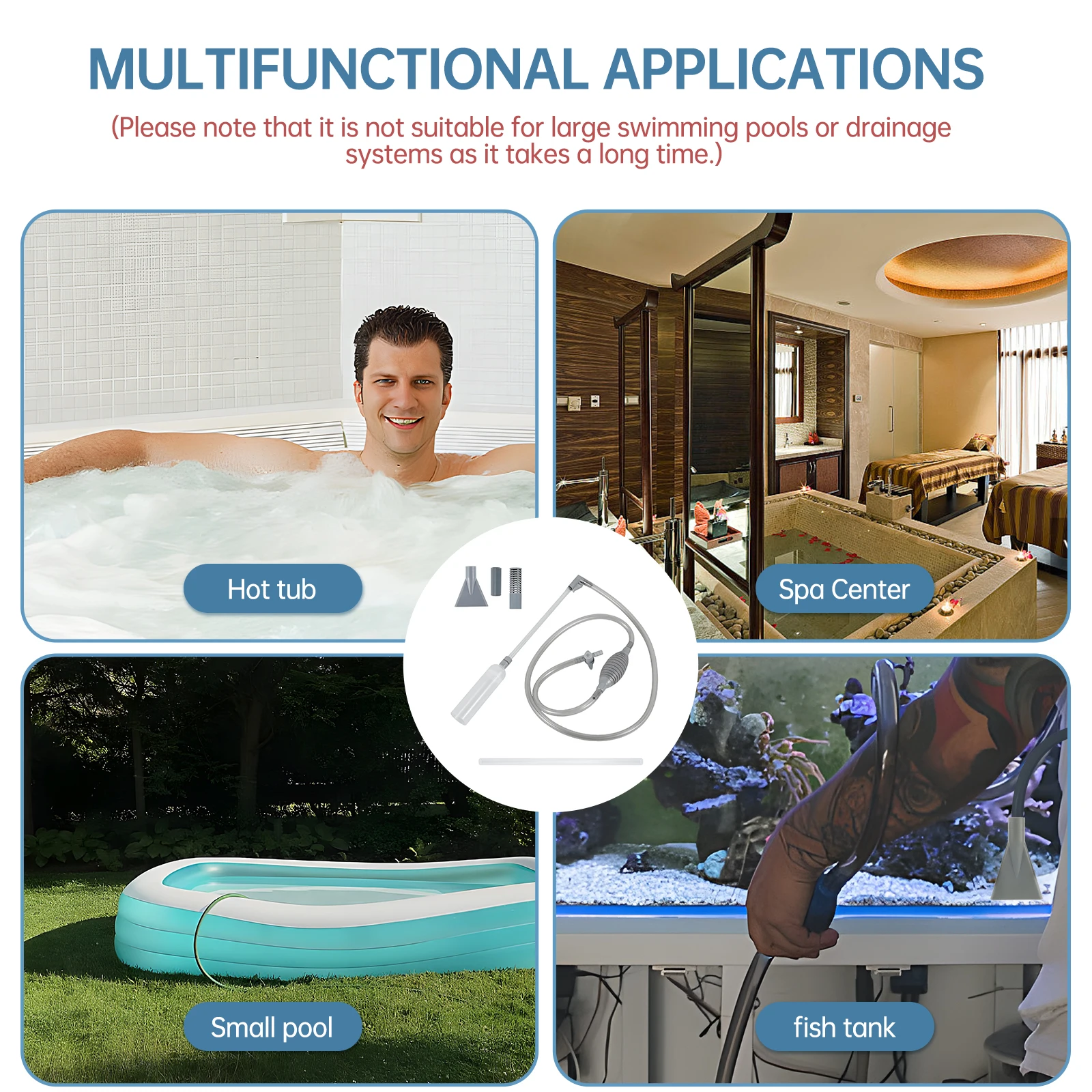 Aspirateur de bain à remous 10 - Planted Aquarium Cleaning avis et prix