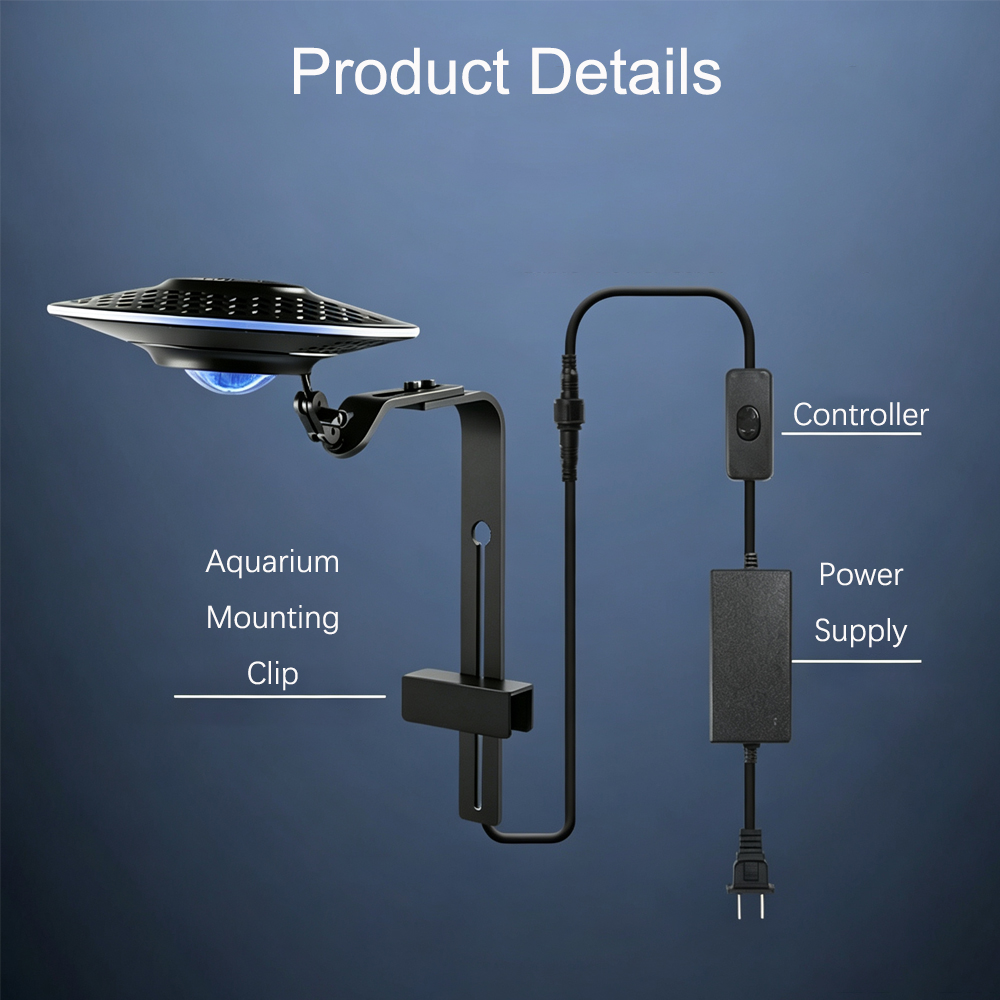 Nouvelle lampe LED UFO pour aq - Aquarium Plant Light avis et prix
