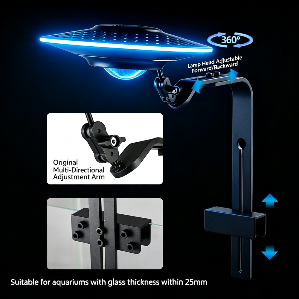 Nouvelle lampe LED UFO pour aq - Aquarium Plant Light avis et prix