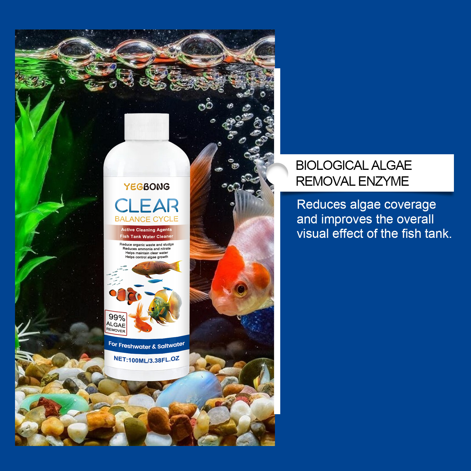 Chiarificateur d'eau d'aquariu - Planted Aquarium Cleaning avis et prix