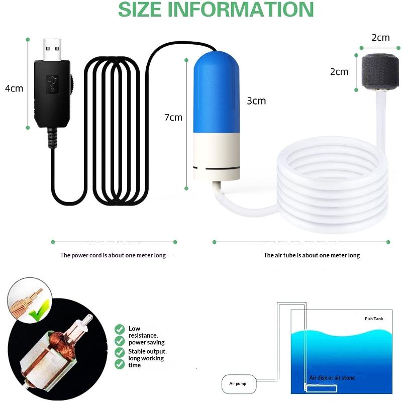 Pompe à air pour petit aquariu - Aquarium Lily Pipe avis et prix