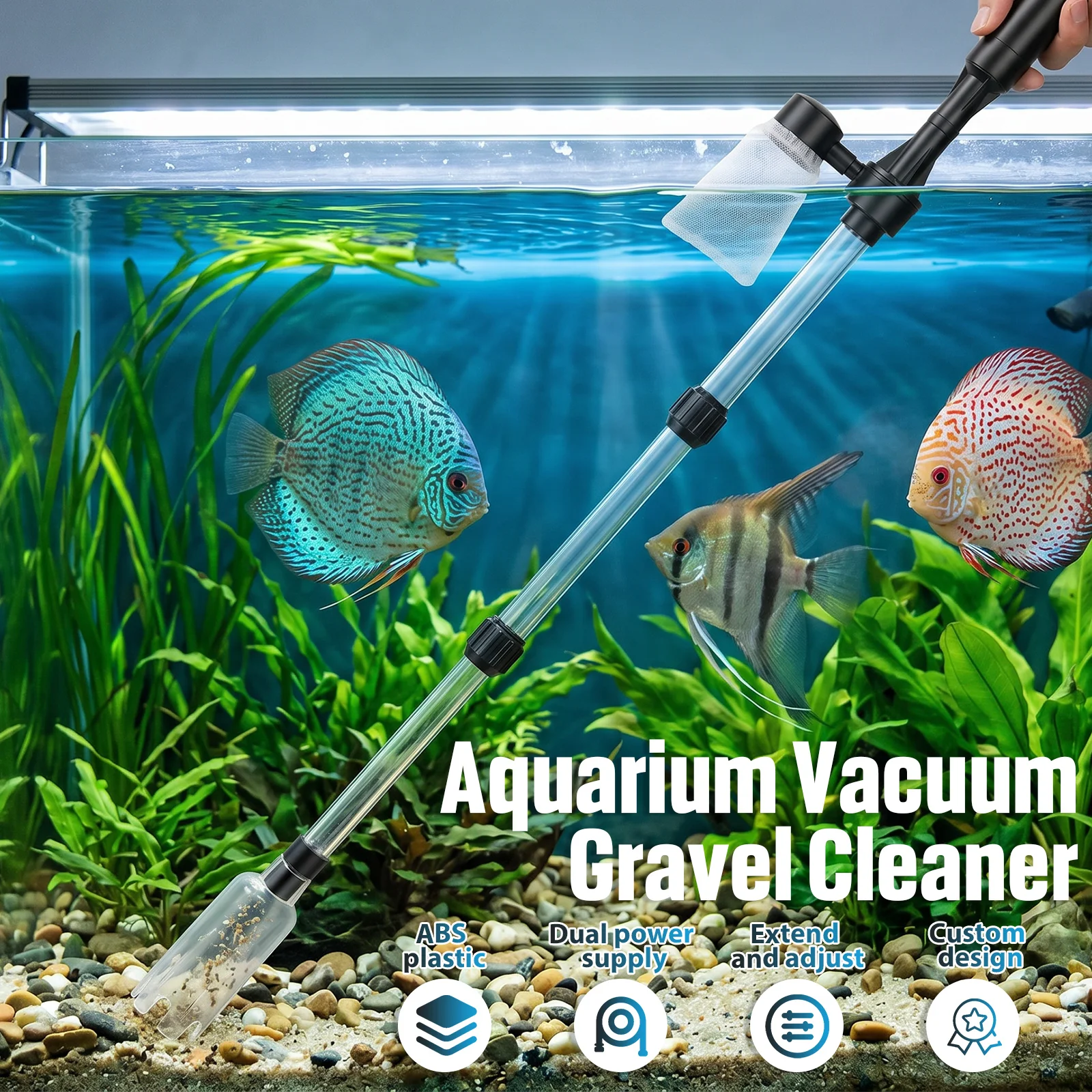 Aspirateur de gravier pour aqu - Planted Aquarium Cleaning avis et prix