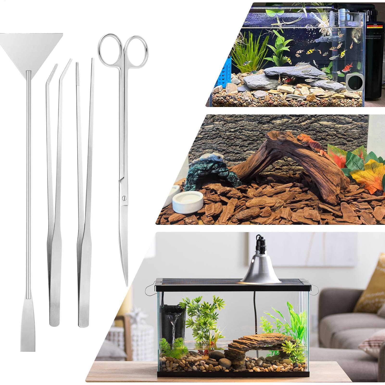 Kit d'outils d'aquarium en aci - Planted Aquarium Maintenance avis et prix
