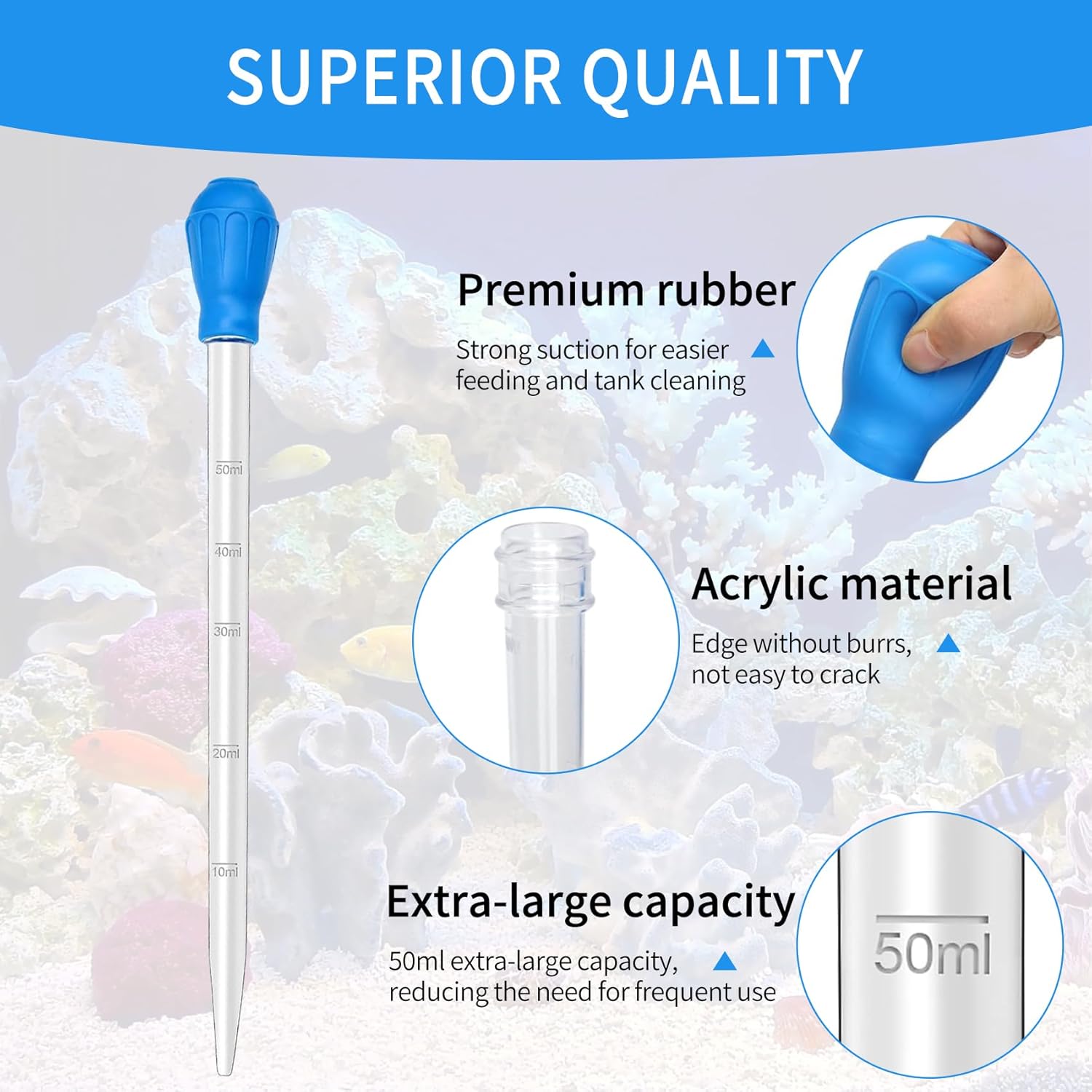 Pipette longue pour aquarium,  - Aquarium Plant Nutrients avis et prix