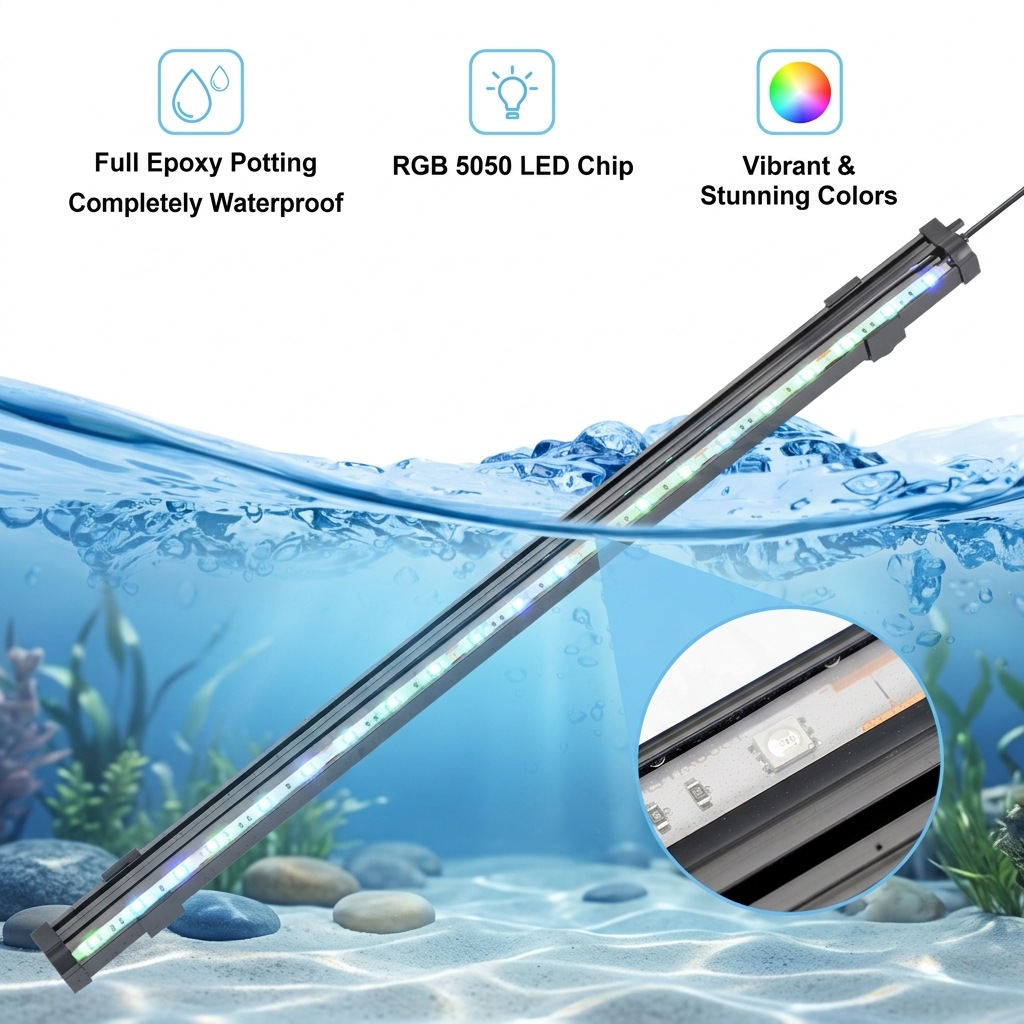 Lampe LED USB pour aquarium, d - Aquarium Lily Pipe avis et prix