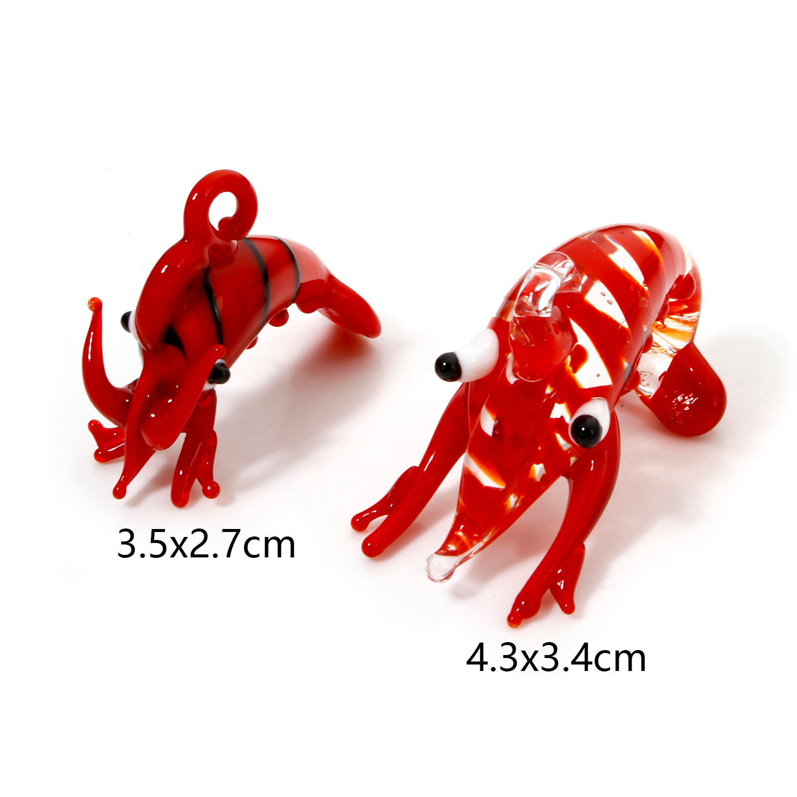 Pendentif en verre au chalumea - Aquarium Plant Red avis et prix
